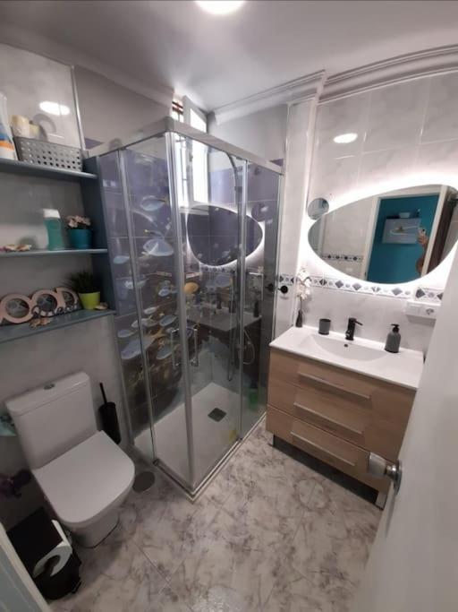 Traumhafte Wohnung Mit Panoramablick Und Pool ปลายา เดล อิงเกลส ภายนอก รูปภาพ