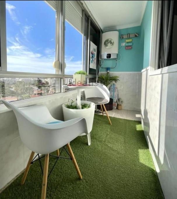 Traumhafte Wohnung Mit Panoramablick Und Pool ปลายา เดล อิงเกลส ภายนอก รูปภาพ